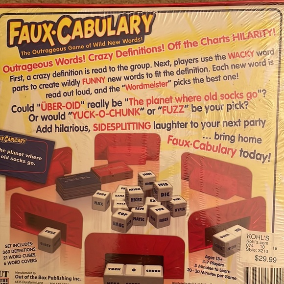 Game “Faux-Cabulary” - Picture 6 of 6